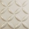 Ekena Millwork 19 5/8in. W x 19 5/8in. H Wallflower EnduraWall Decorative 3D Wall Panel Covers 2.67 Sq. Ft. WP20X20WAEPE - alternate 1